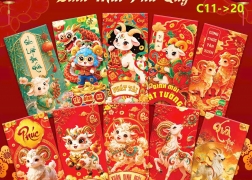  Sản Xuất – In Ấn  Cung Cấp Sỉ Bao Lì Xì